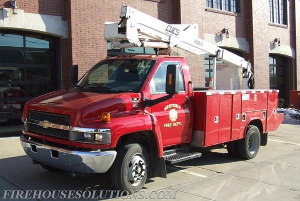 Fire Alarm service truck